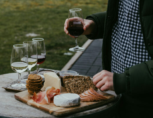 vino y queso