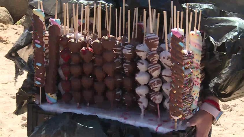 frutillas en chocolate