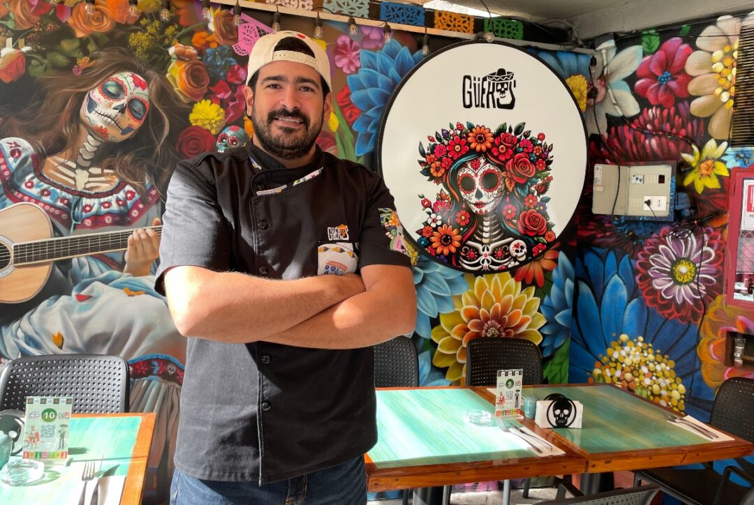 Víctor Aguilar chef mexicano de Güeros