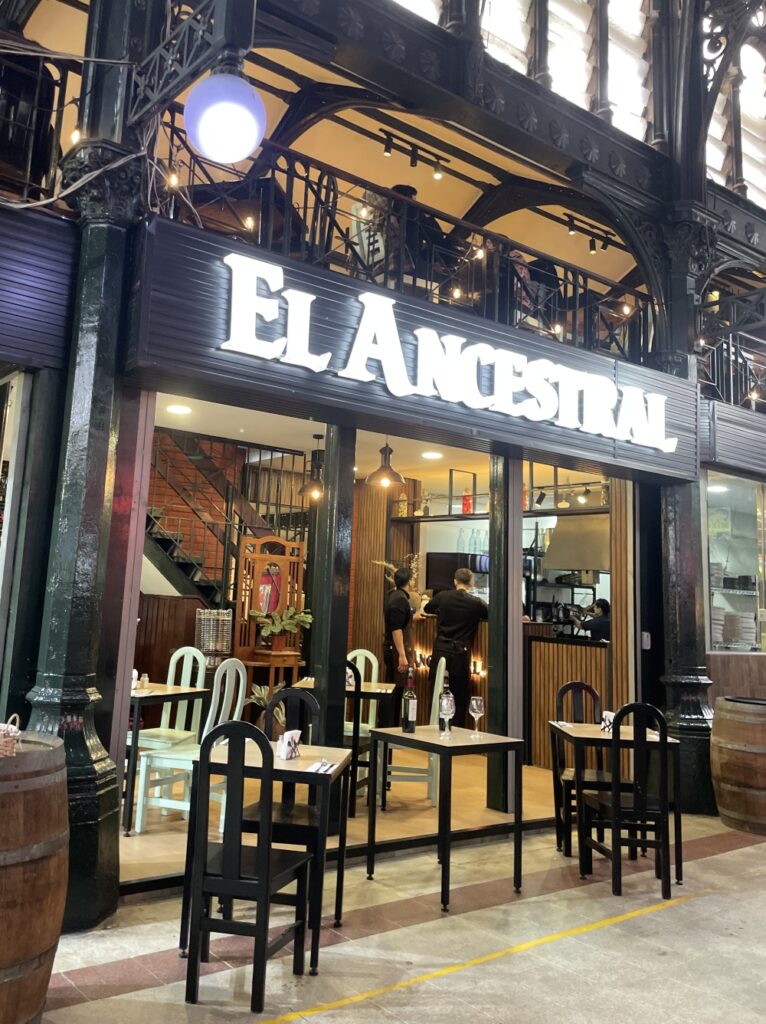 El Ancestral es el nuevo restaurante ce cocina chilena en el Mercado Central de Santiago