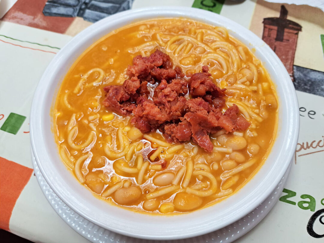 porotos con rienda