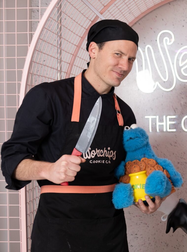Worchips Cookie Co. es la tienda de galletas artesanales, cookies al estilo gringo, de Providencia