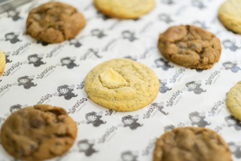 Worchips Cookie Co. es la tienda de galletas artesanales, cookies al estilo gringo, de Providencia